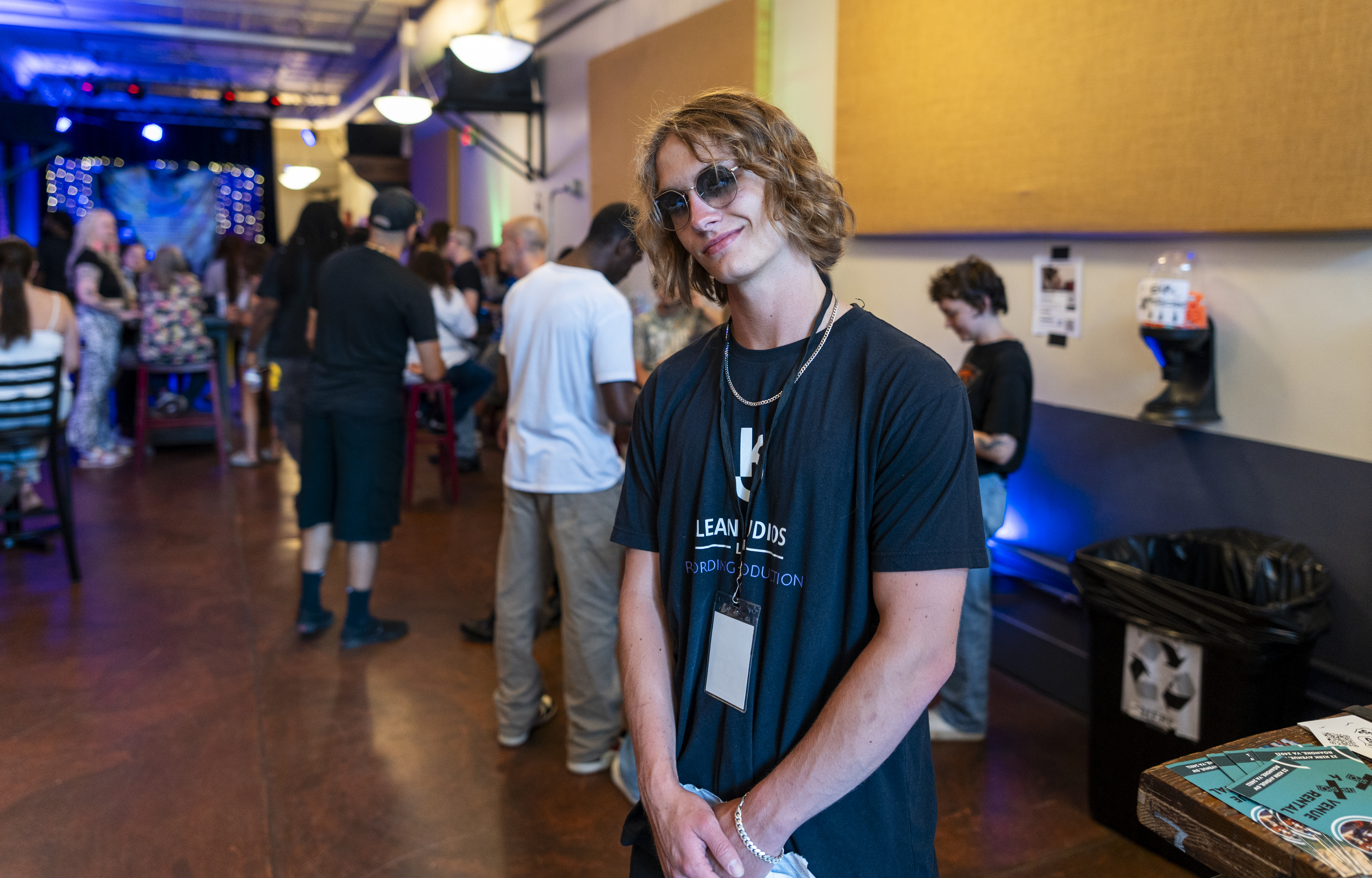 Gavin at a live event